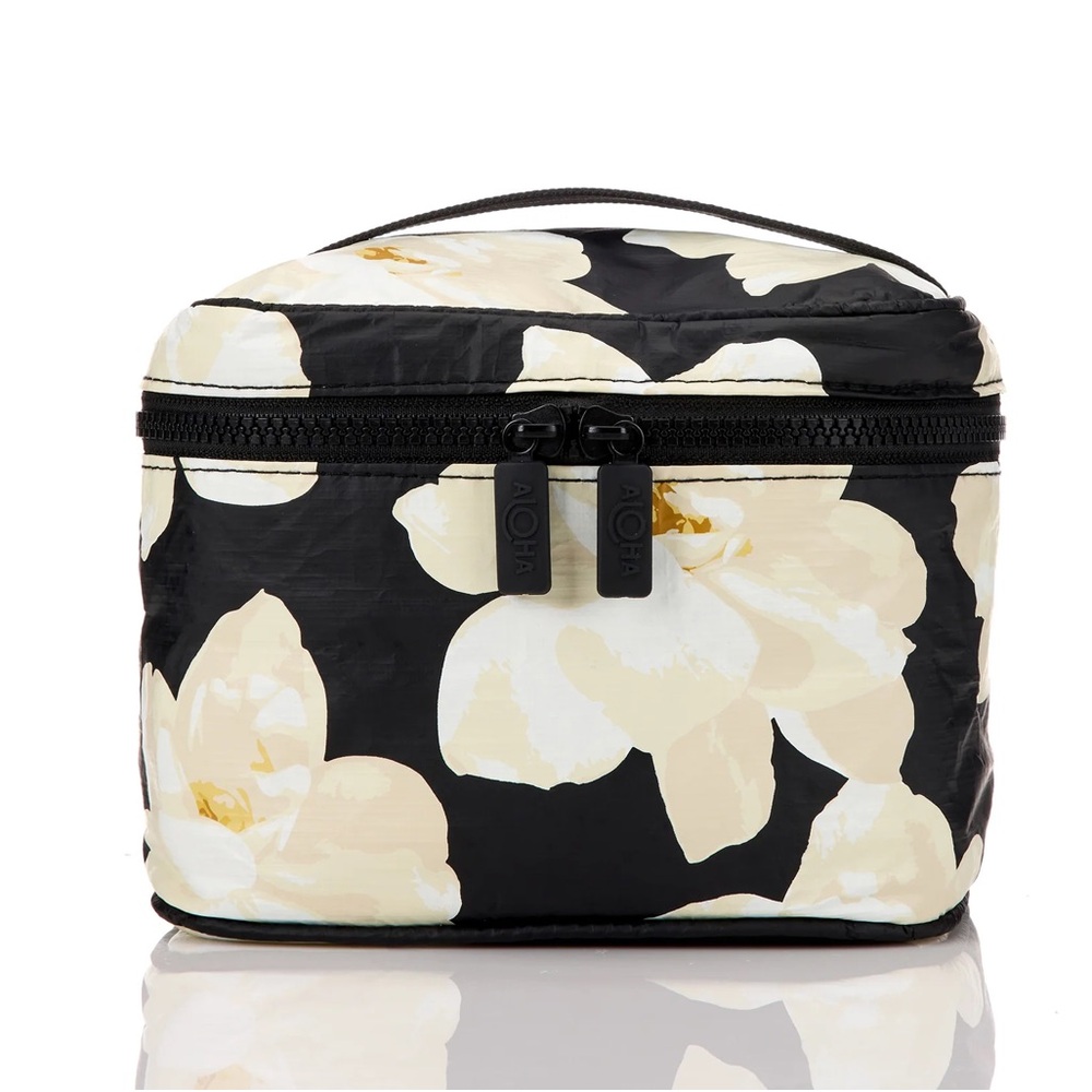 Aloha collection Mohala cabin crew kit black floral and white